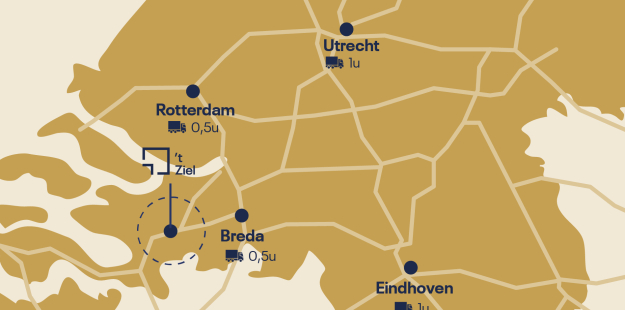 ligging 't Ziel