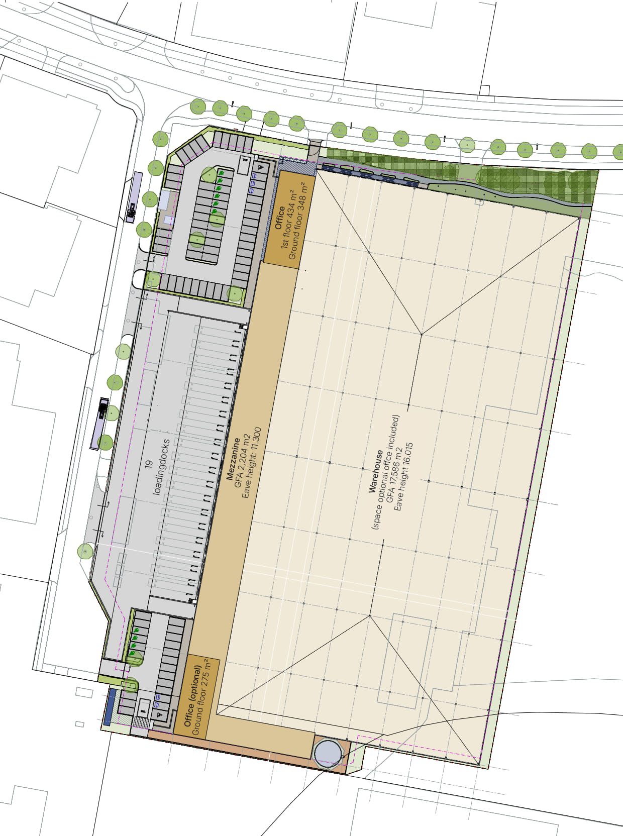 DC Londen10 plattegrond
